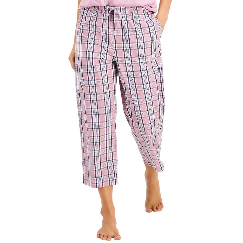 CHARTER CLUB - Everyday Woven Plaid Capri Pajama Pants