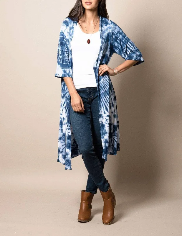 Free Bird Tie-Dye Wrap Trendy oversized sweaters