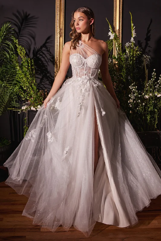 Leila Bridal Gown By Andrea And Leo -A1053W Satin Lace Gown
