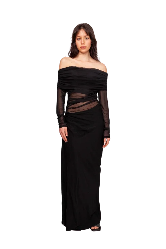 Yasmin Off Shoulder Maxi Dress Best maxi dresses for date night