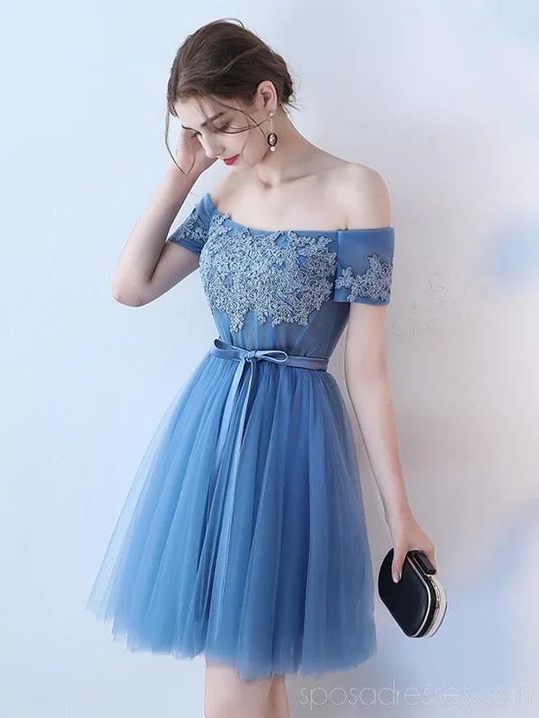 Short Sleeves Off Shoulder Blue Lace Cheap Homecoming Dresses Online, Cheap Short Prom Dresses, CM781 Sexy Lace Gown Short Sleeves Off Shoulder Blue Lace Cheap Homecoming Dresses Online, Cheap Short Prom Dresses, CM781 Sexy Lace Gown